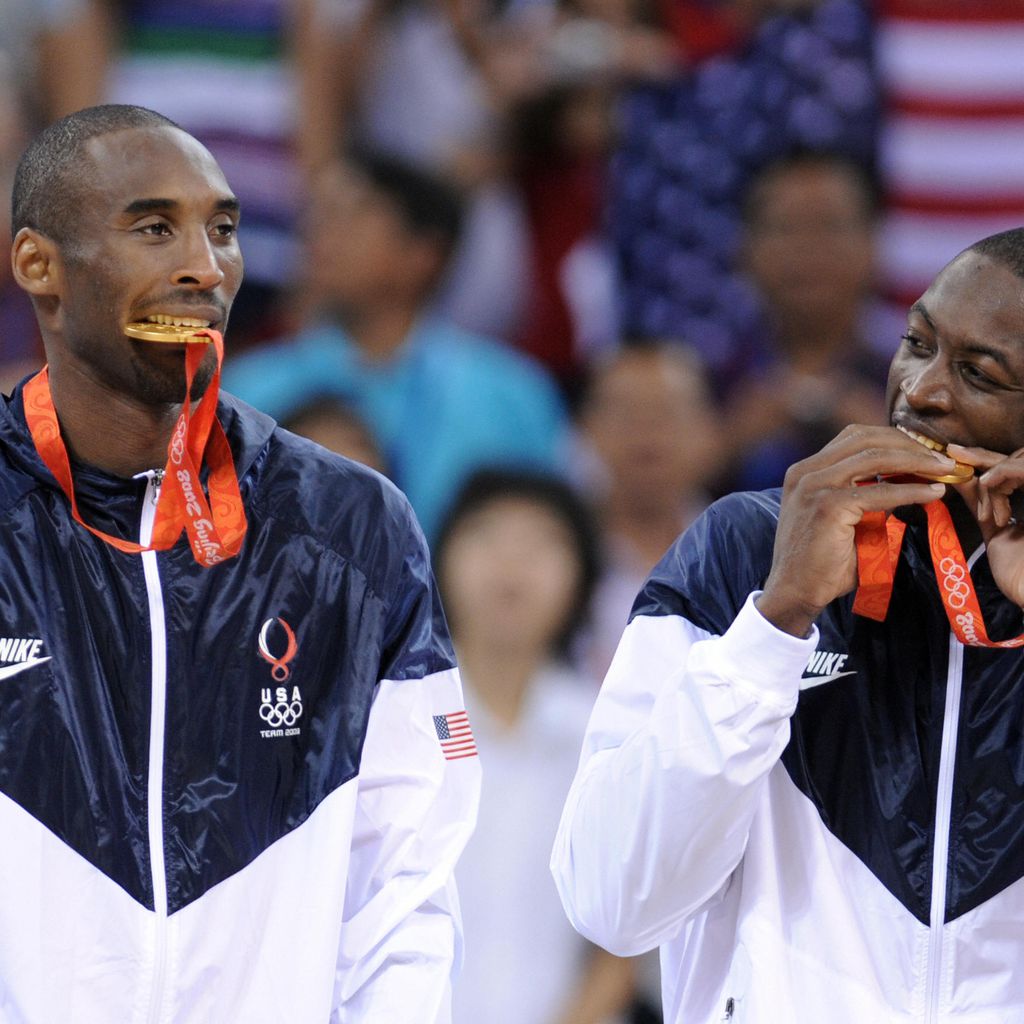 Kobe Bryant und Dwayne Wade bei den Olympischen Spielen 2008