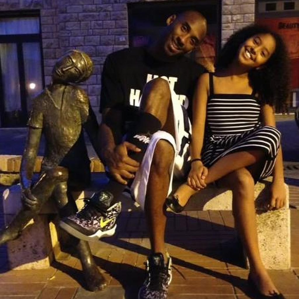 Kobe Bryant und seine Tochter Natalia