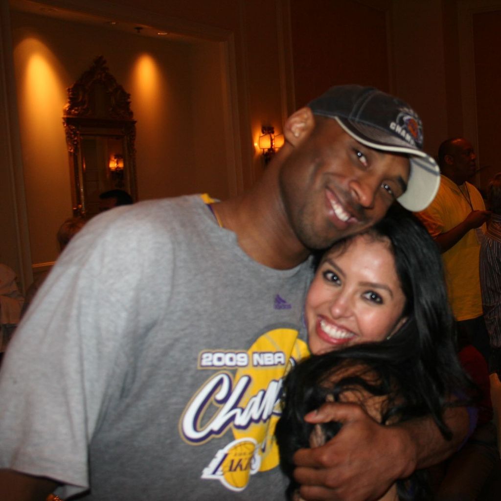Kobe (†) und Vanessa Bryant