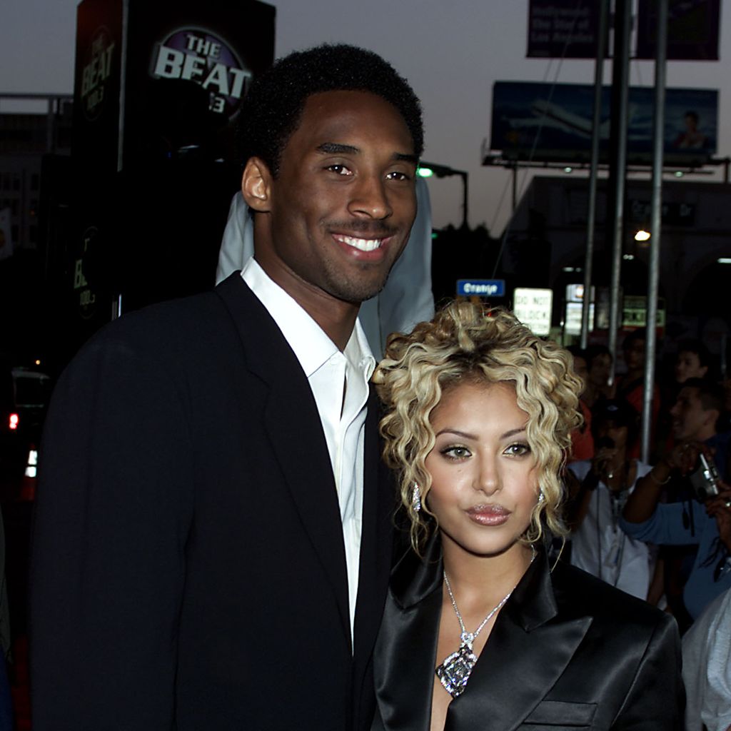 Kobe und Vanessa Bryant im Jahr 2001