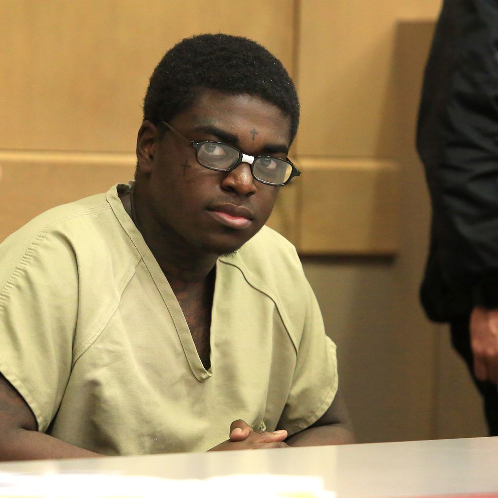 Kodak Black bei Gericht in Fort Lauderdale im April 2017