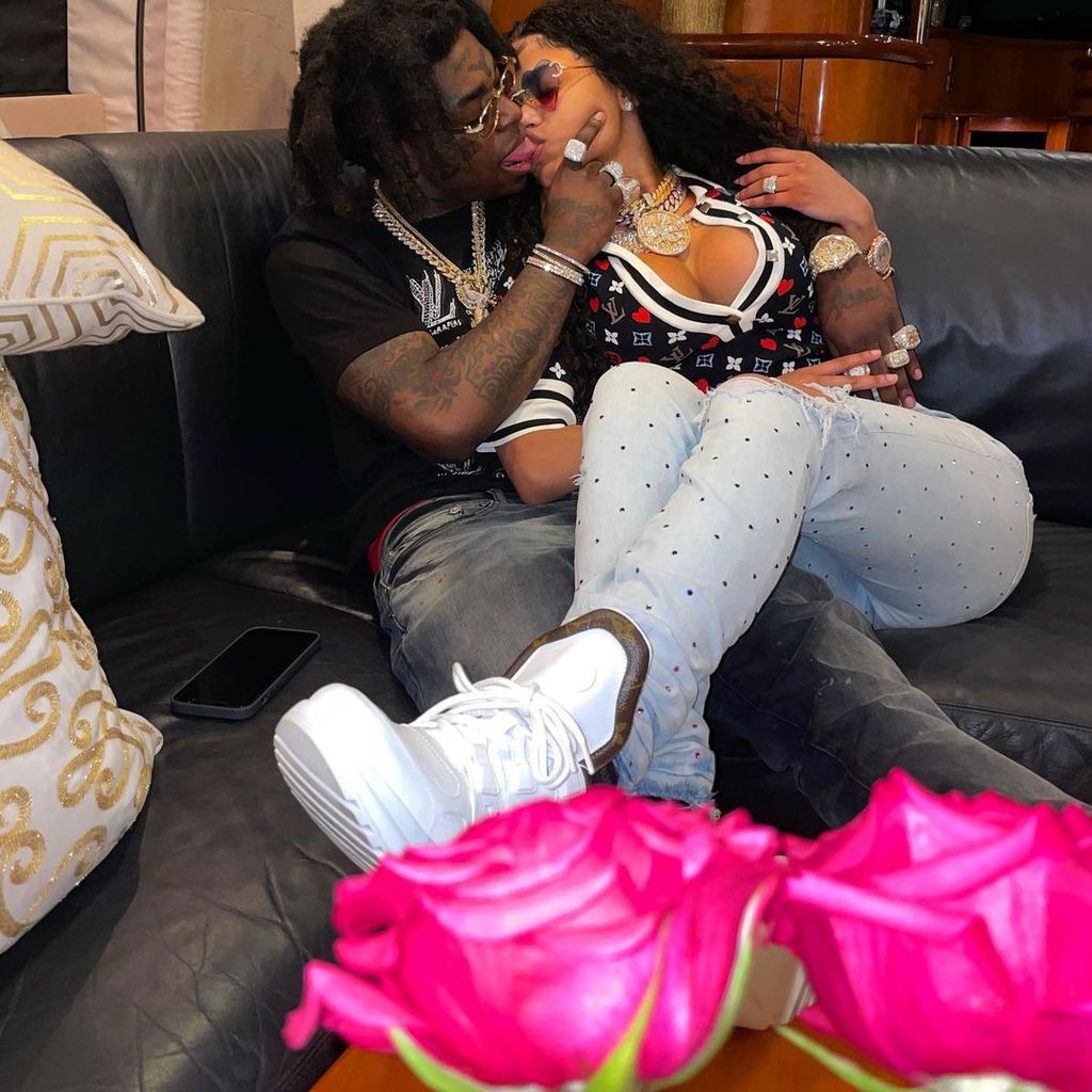 Kodak Black und seine Verlobte Mellow Rackz
