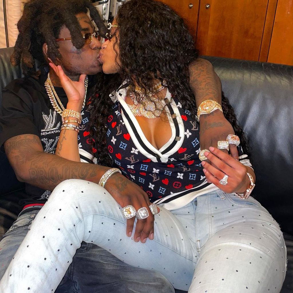 Kodak Black und seine Verlobte Mellow Rackz