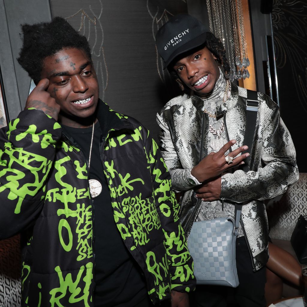 Kodak Black und YNW Melly auf einer Party, 2019