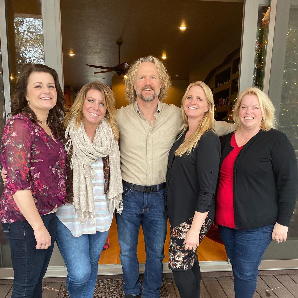 Kody Brown mit seiner Ehefrau Robyn und den Ex-Frauen Meri, Christine und Janelle