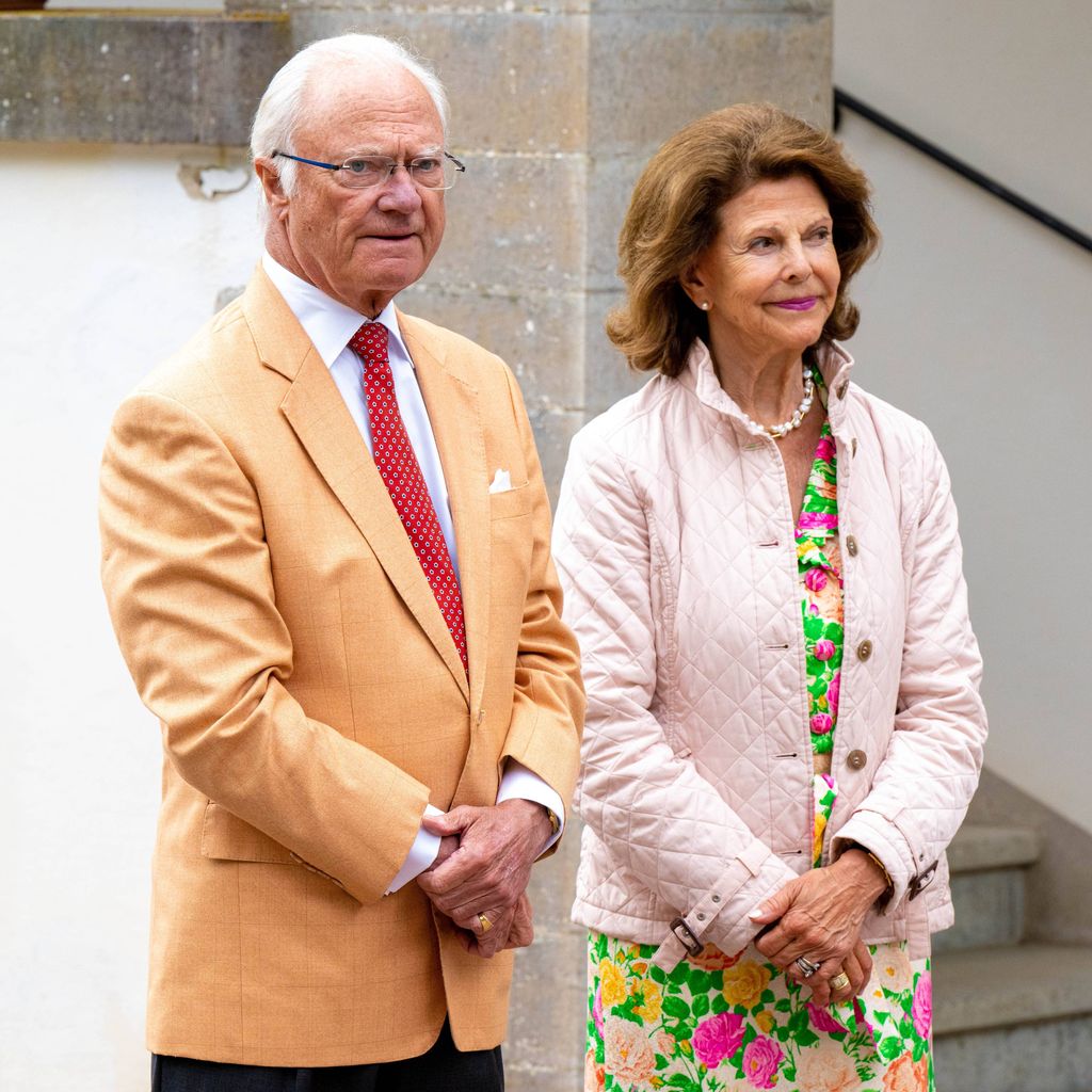König Carl Gustaf und Königin Silvia von Schweden im Juli 2022
