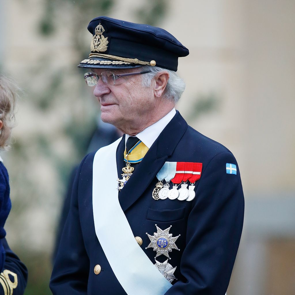 König Carl Gustaf von Schweden im Dezember 2017