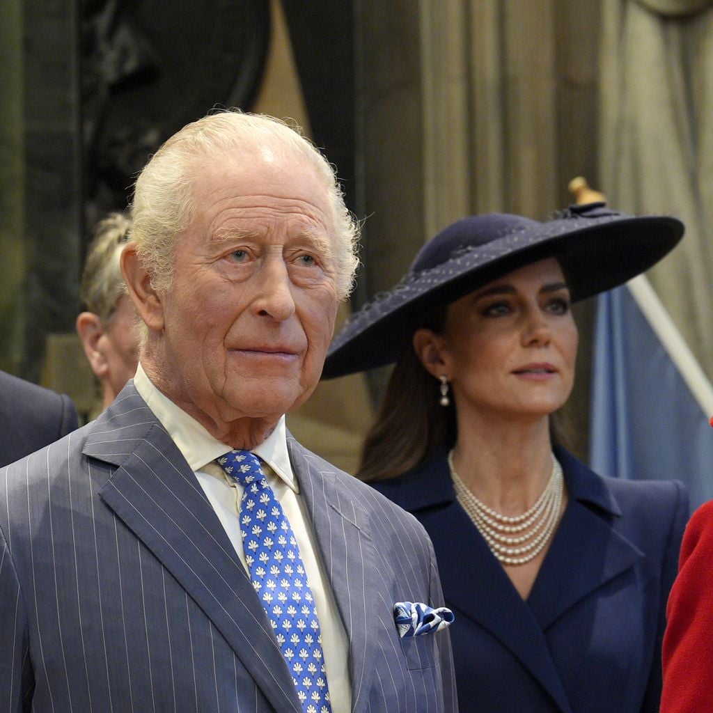 König Charles III., Prinz William und Catherine, Princess of Wales beim Commonwealth Day Service in der Westminster Abbey, März 2026
