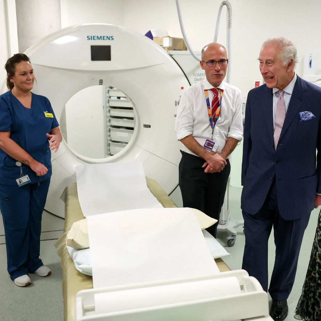 König Charles III. besucht mit Camilla das UCH Macmillan Cancer Centre, 2024