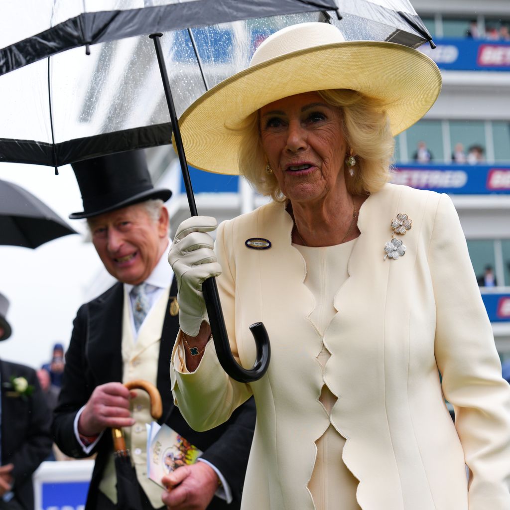 König Charles III. und Königin Camilla beim Epsom Derby 2026 in Epsom