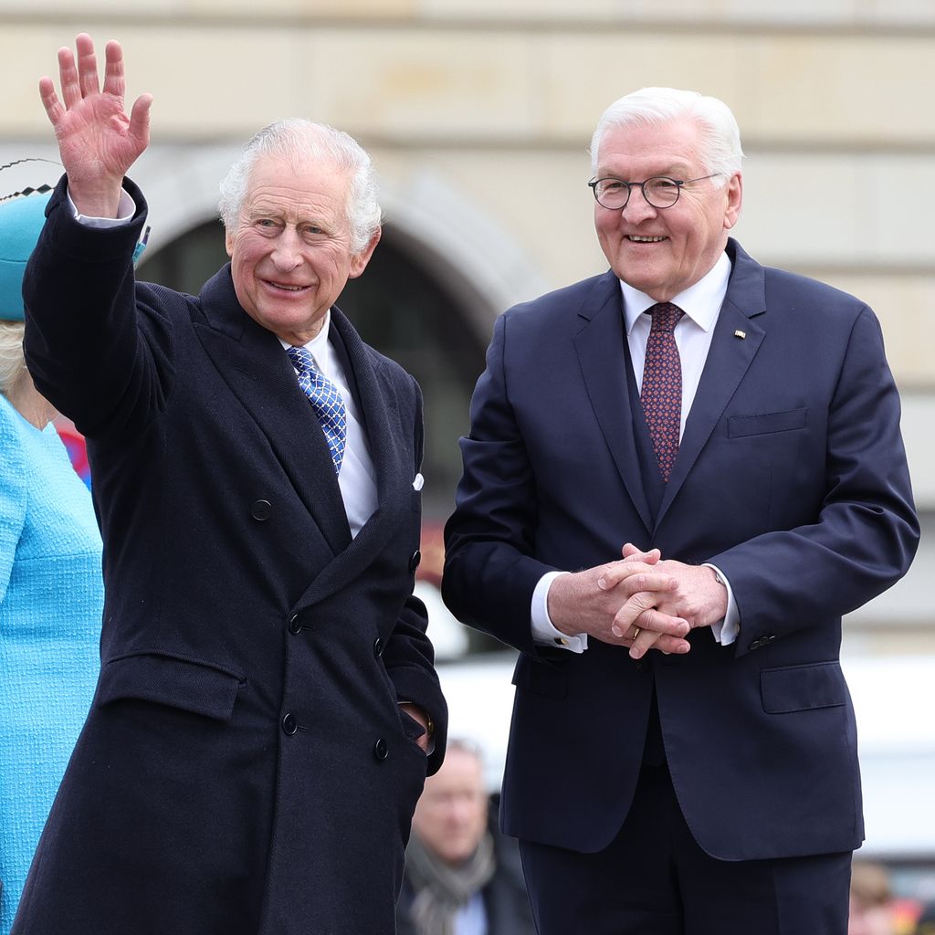 König Charles und Bundespräsident Frank-Walter Steinmeier in Berlin, 2023