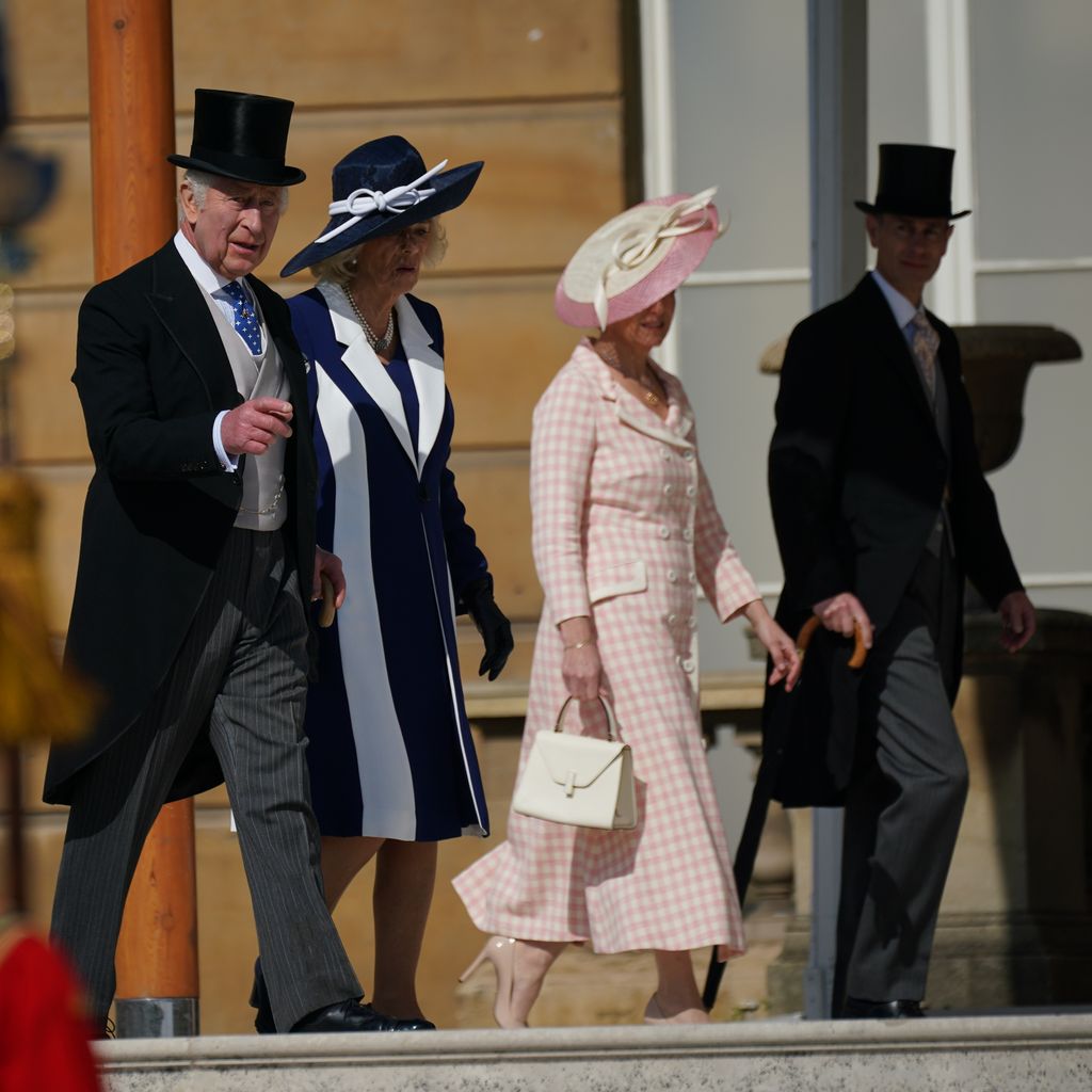 König Charles, Königin Camilla, Herzogin Sophie von Edinburgh und Prinz Edward