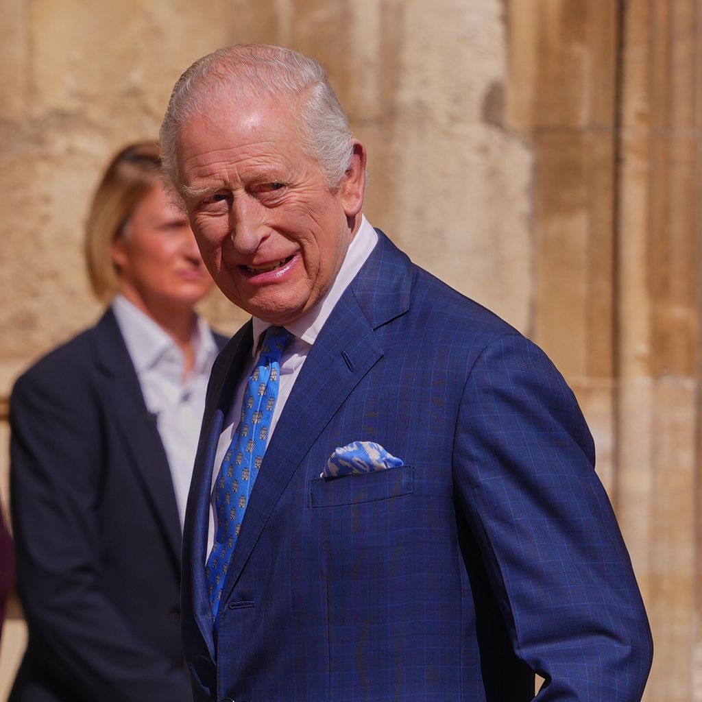 König Charles im April 2025