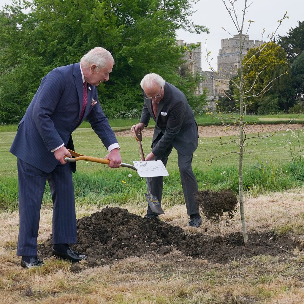 König Charles und König Carl Gustaf, Mai 2025