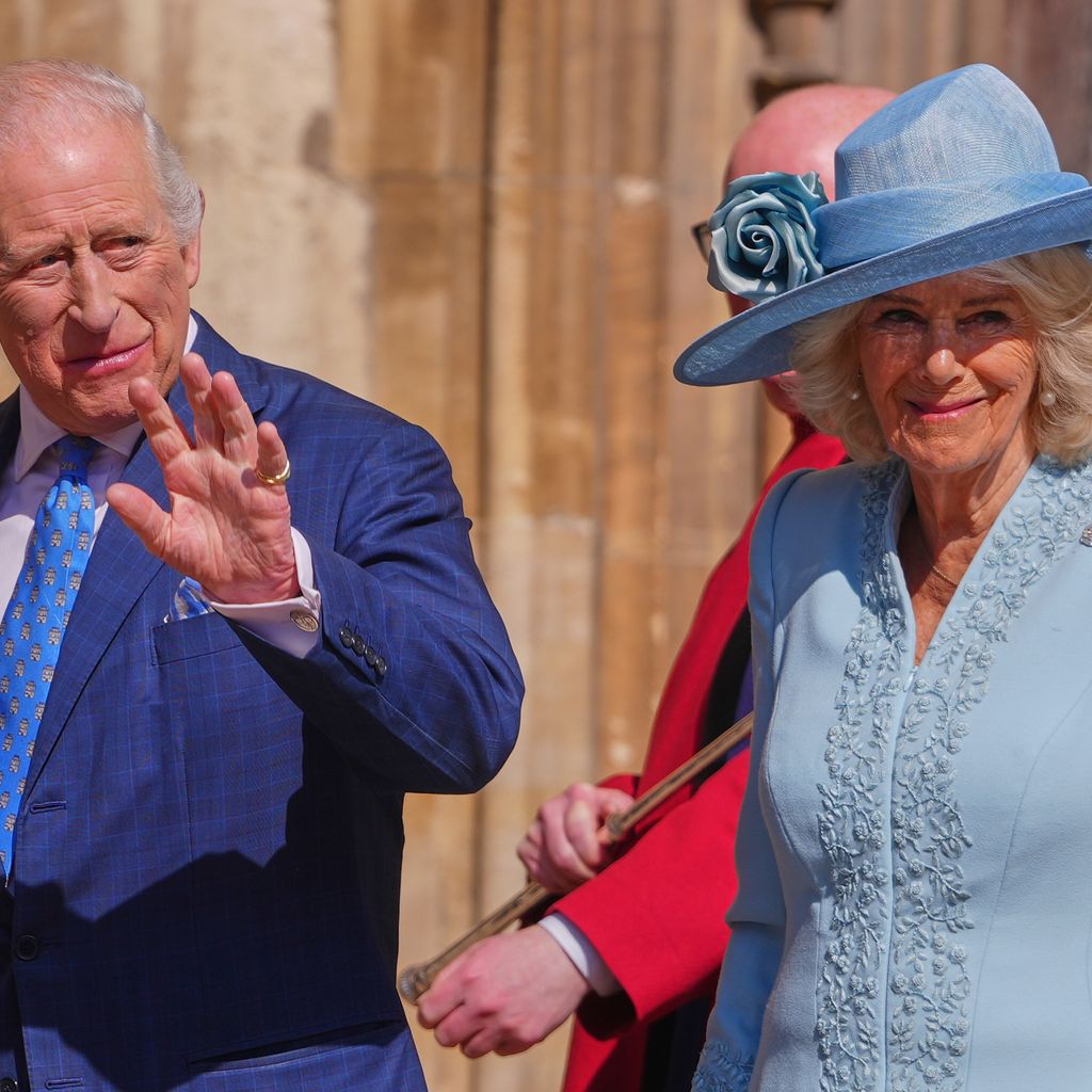 König Charles und Königin Camilla, April 2025