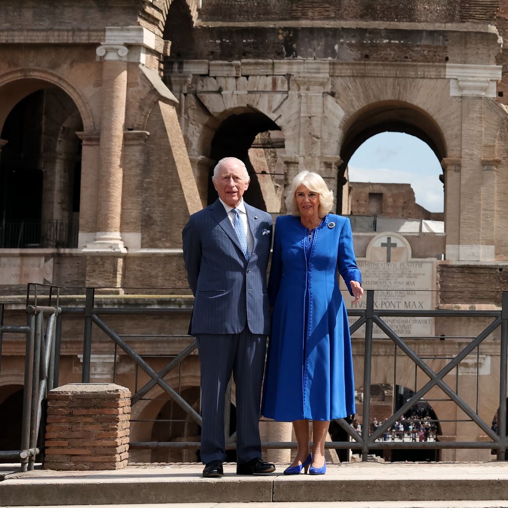 König Charles und Königin Camilla in Rom, April 2025