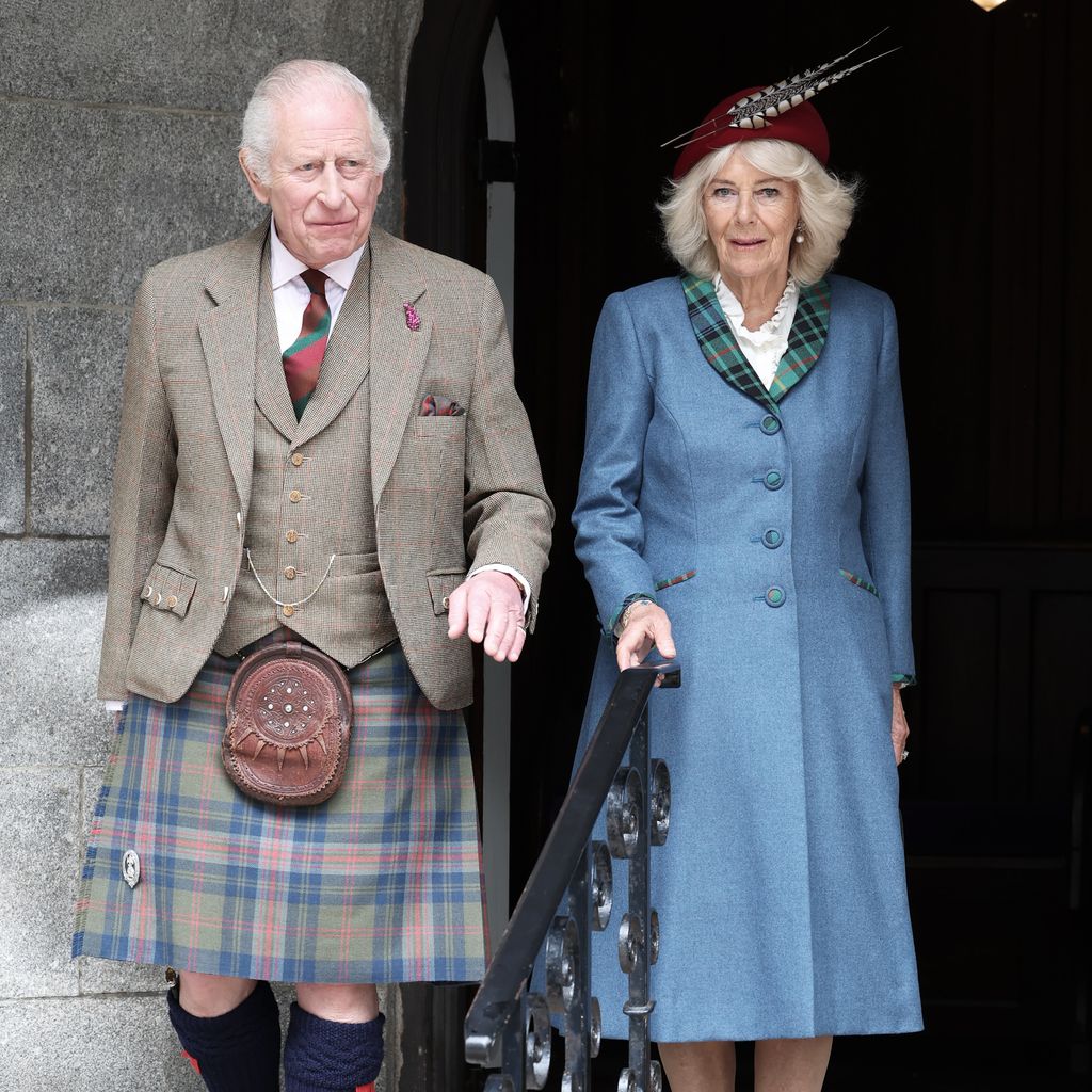 König Charles und Königin Camilla, April 2025