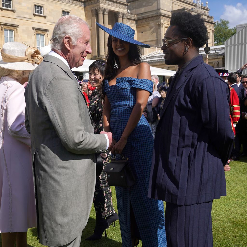 König Charles und Maya Jama im Mai 2024