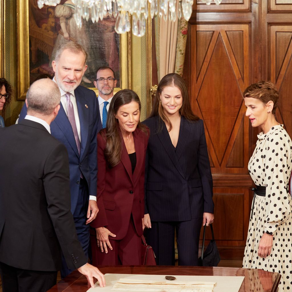 König Felipe, Königin Letizia und Prinzessin Leonor, September 2025