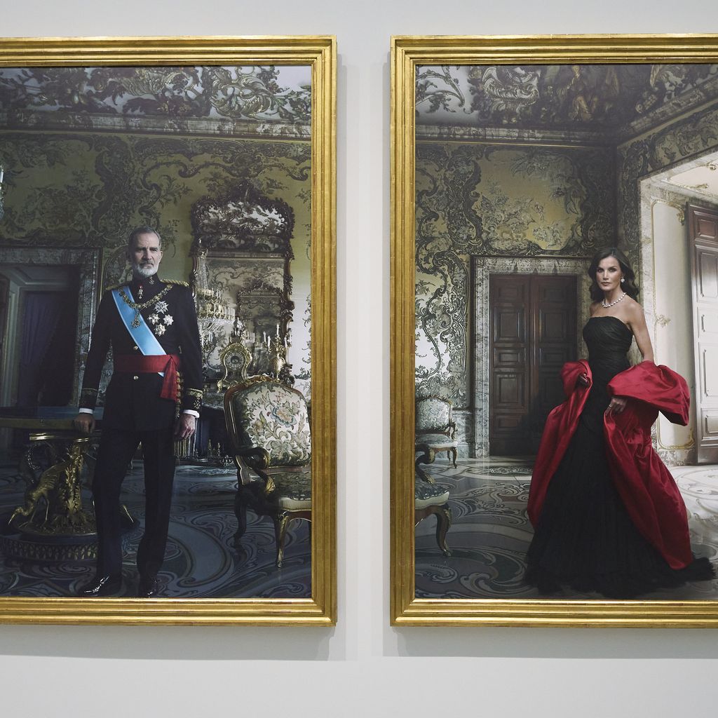 Offizielle Porträts von König Felipe und Königin Letizia, November 2024