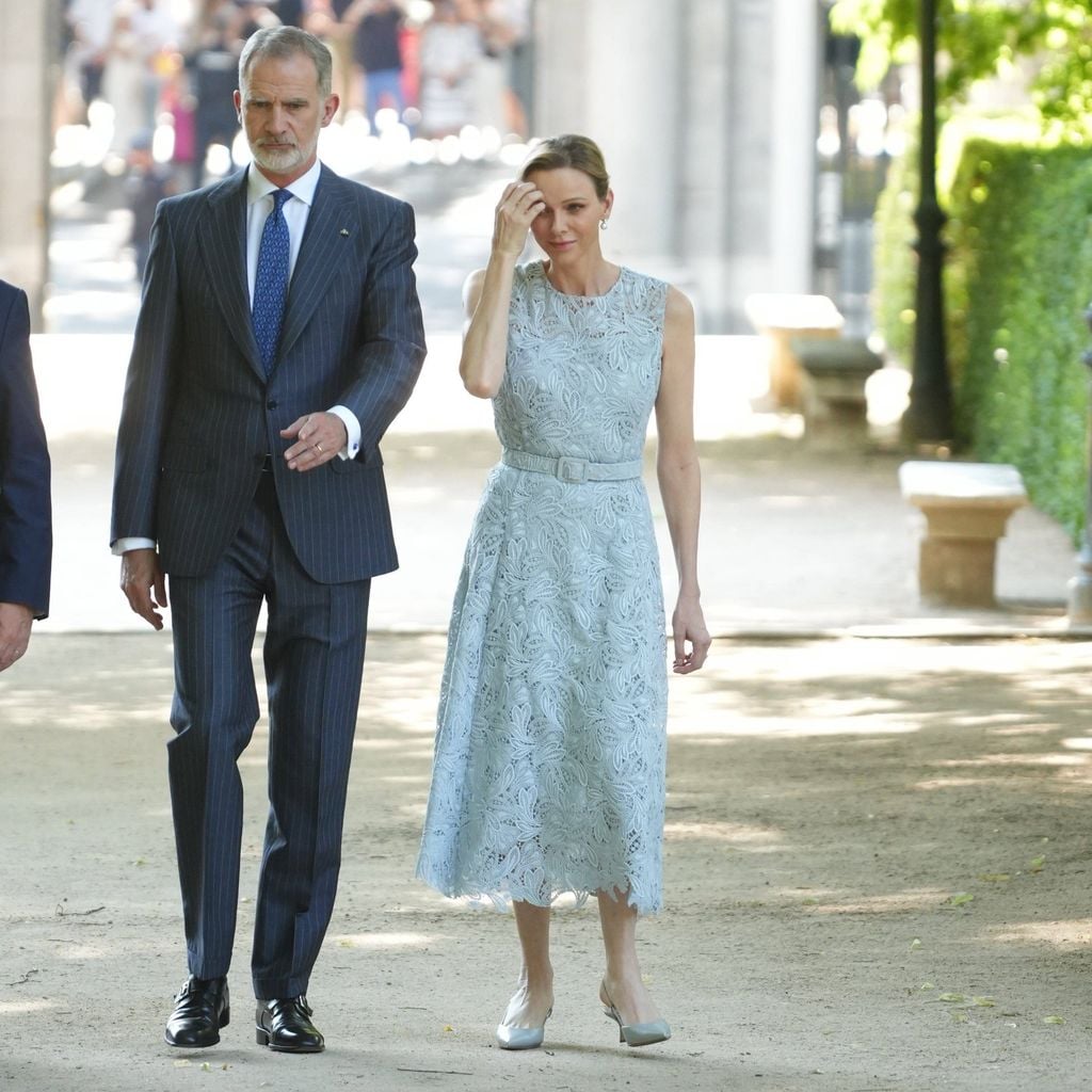 König Felipe VI. und Prinzessin Charlène besuchen die Feier zum 150. Jubiläum der ersten diplomatischen Mission zwischen Spanien und Monaco in Madrid