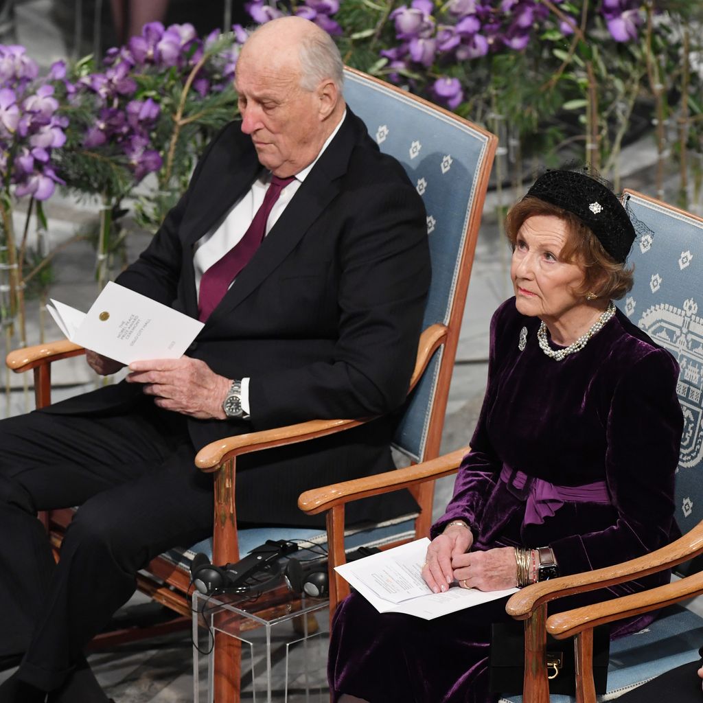 König Harald und Königin Sonja im Dezember 2023 in Oslo
