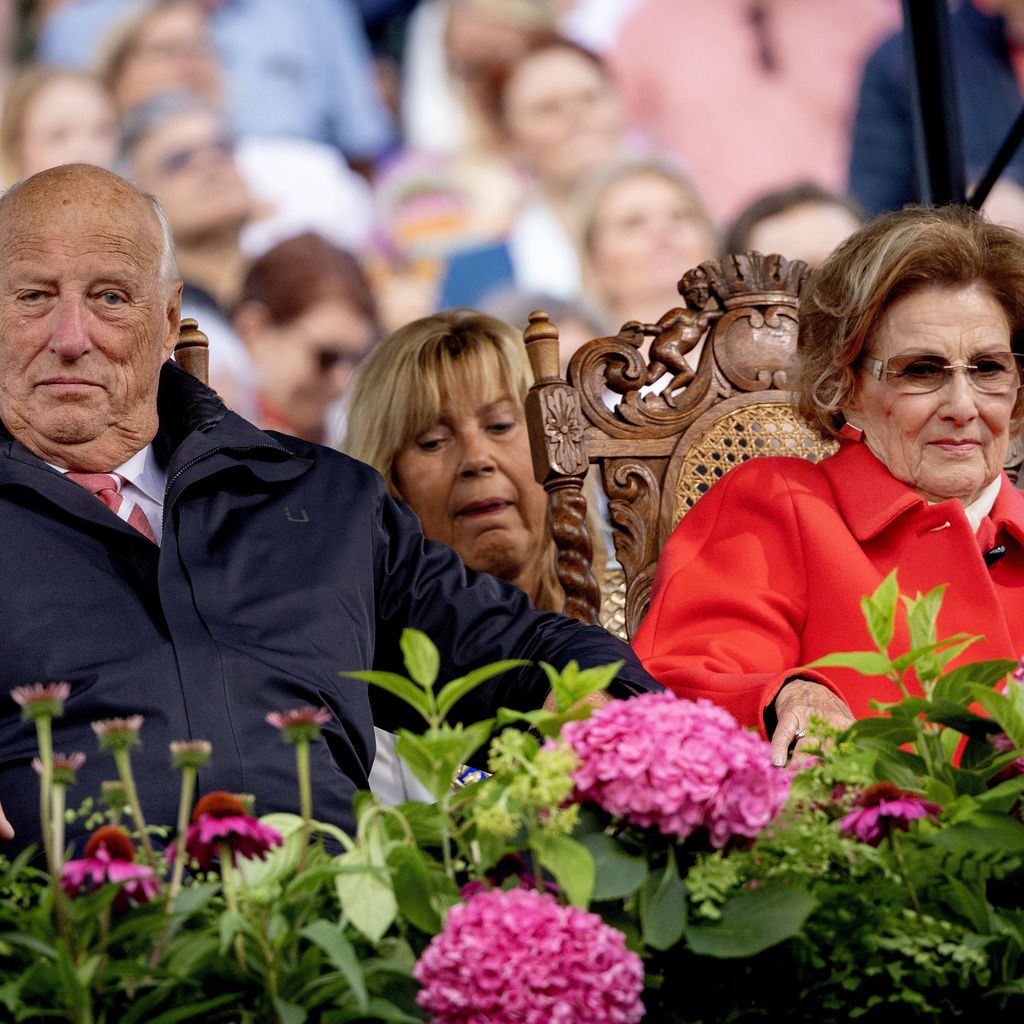 König Harald und Königin Sonja von Norwegen, August 2025
