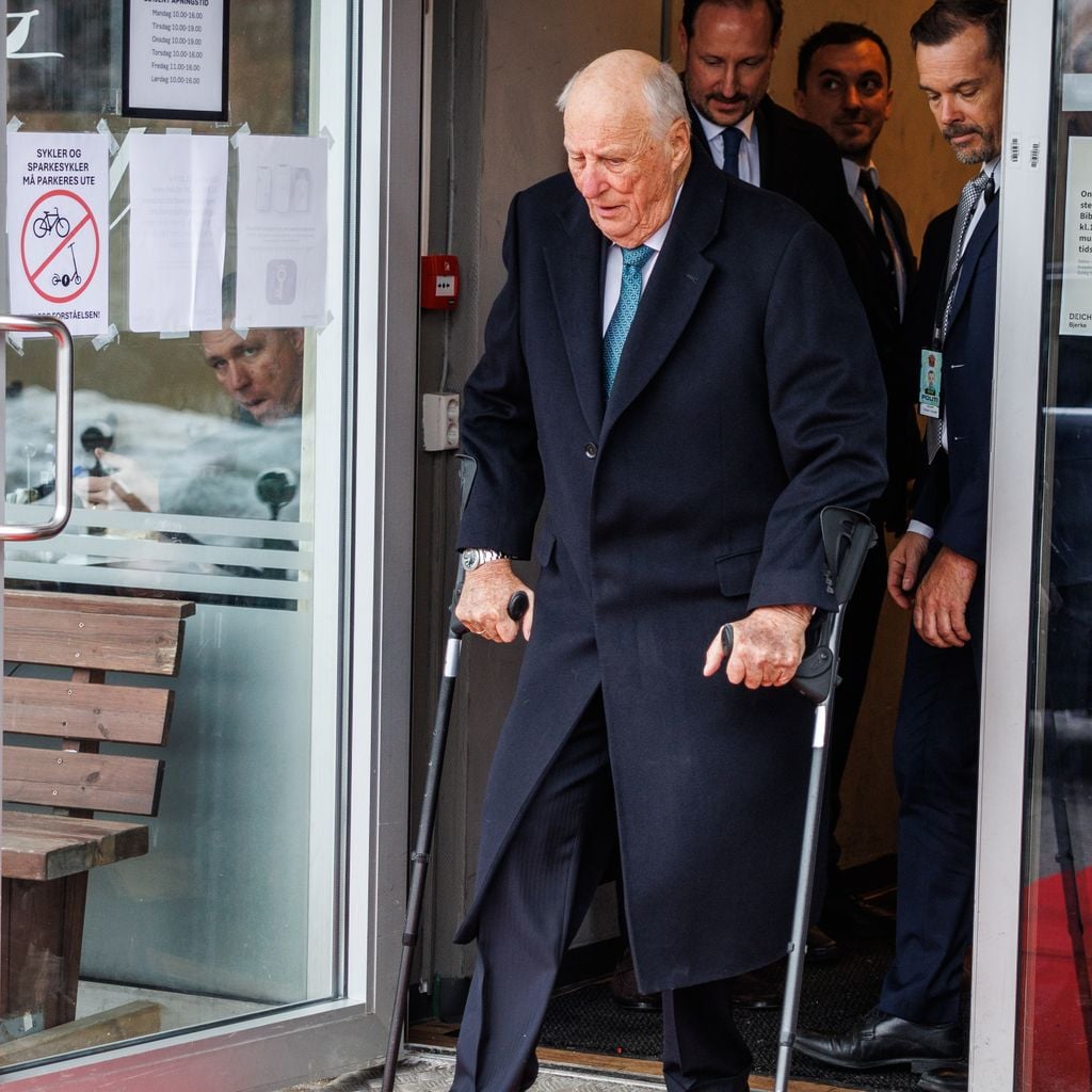 König Harald V. von Norwegen im Februar 2026