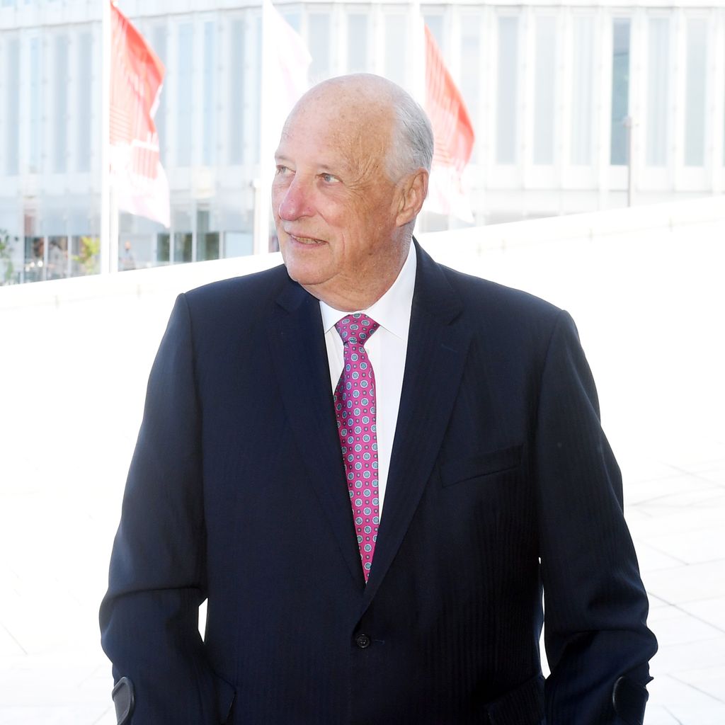 König Harald und Prinz Haakon im August 2021