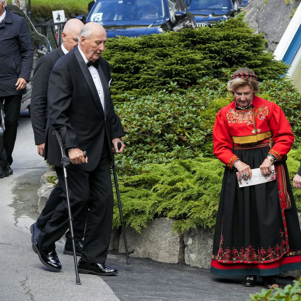 König Harald V. und König Sonja, August 2024