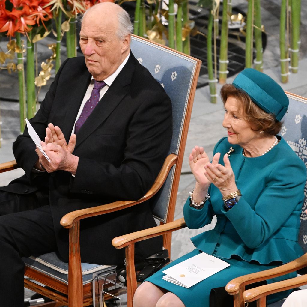 König Harald V. und Königin Sonja, Dezember 2024
