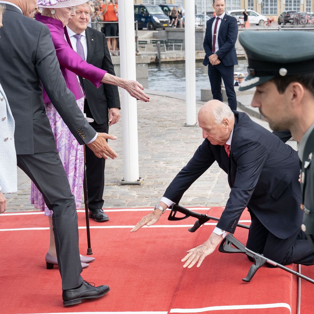 König Harald von Norwegen in Dänemark 2023