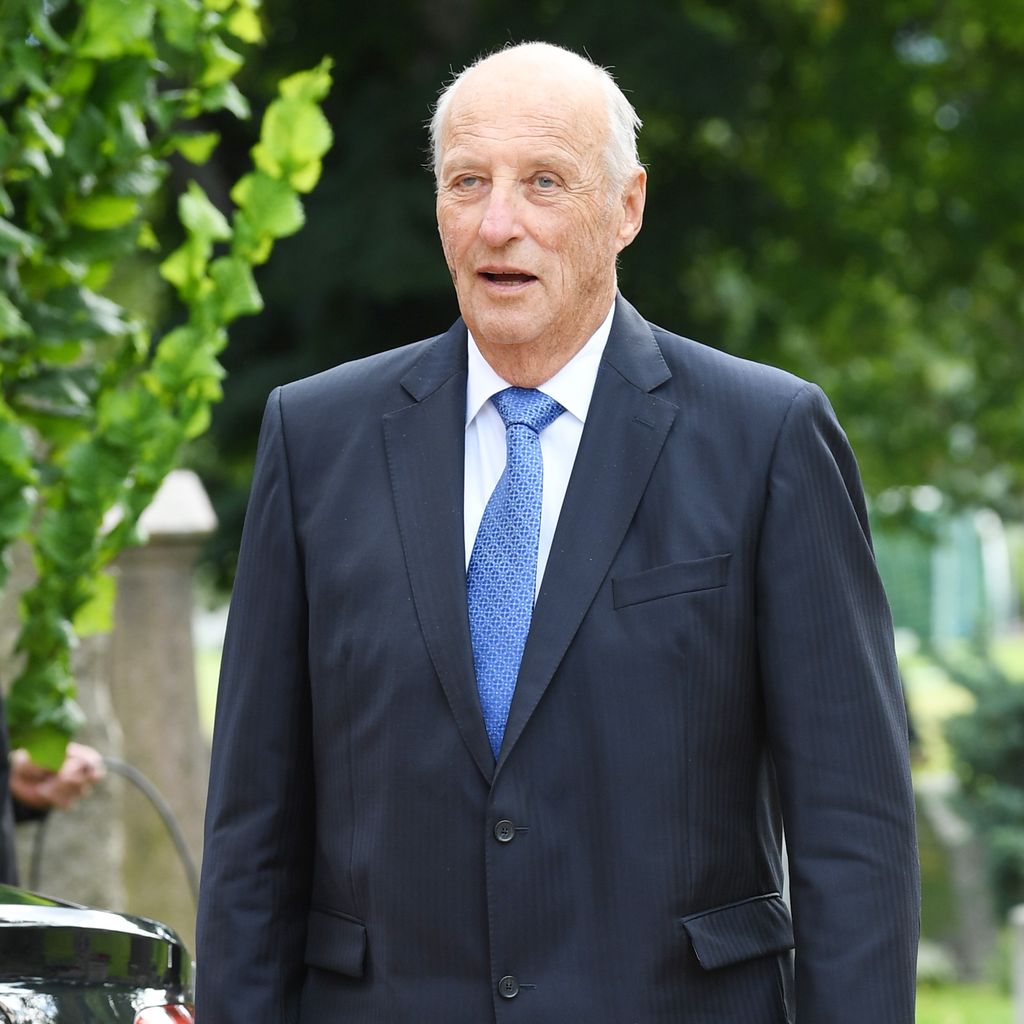 König Harald in Oslo, 2020