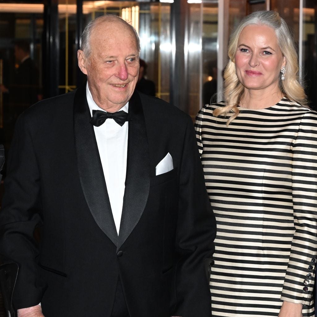 König Harald und Kronprinzessin Mette-Marit, Dezember 2023