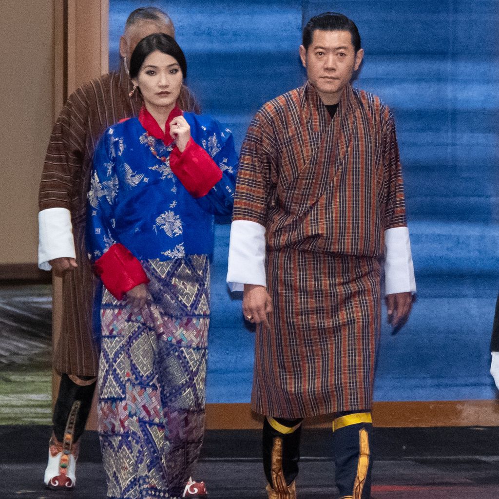 König Jigme Khesar Namgyel Wangchuck und Königin Jetsun