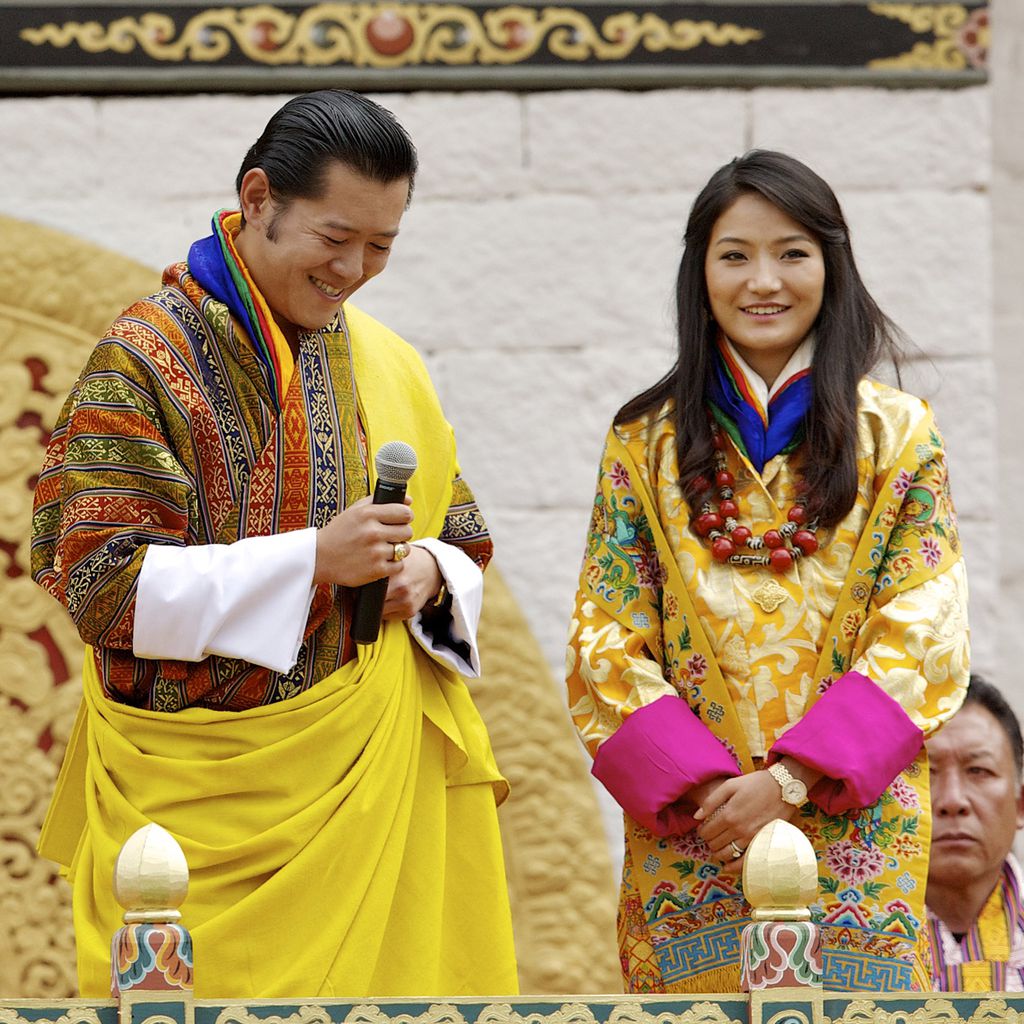 König Jigme und seine Frau Königin Jetsun, Oktober 2011