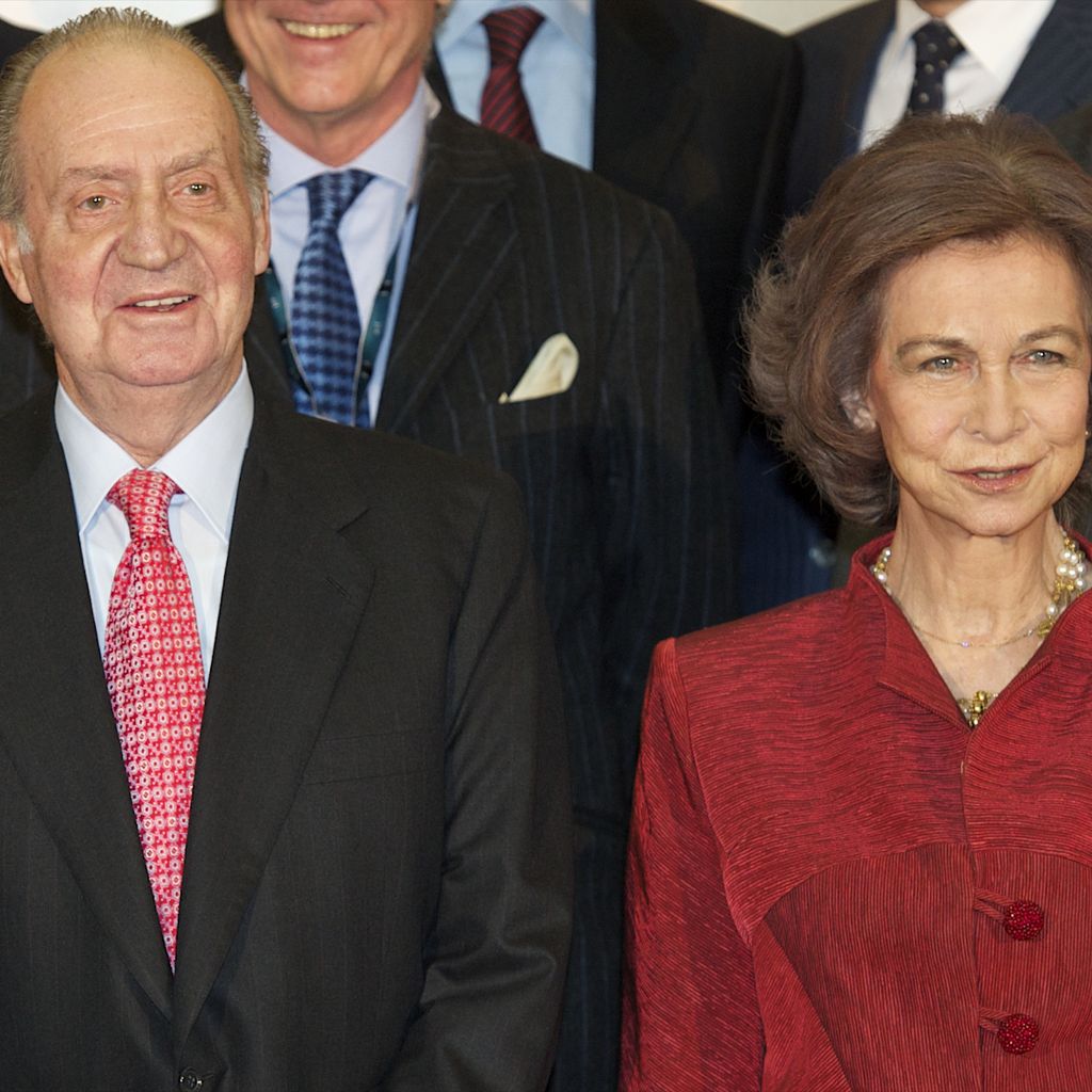 König Juan Carlos und Königin Sofia. ehemaliges Königspaar von Spanien