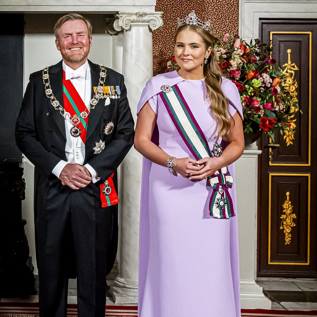 König Willem-Alexander und Prinzessin Amalia-Catharina, 2025