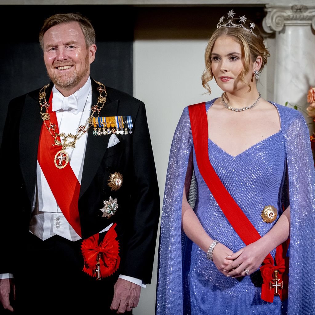 König Willem-Alexander und Prinzessin Catharina-Amalia, Dezember 2024