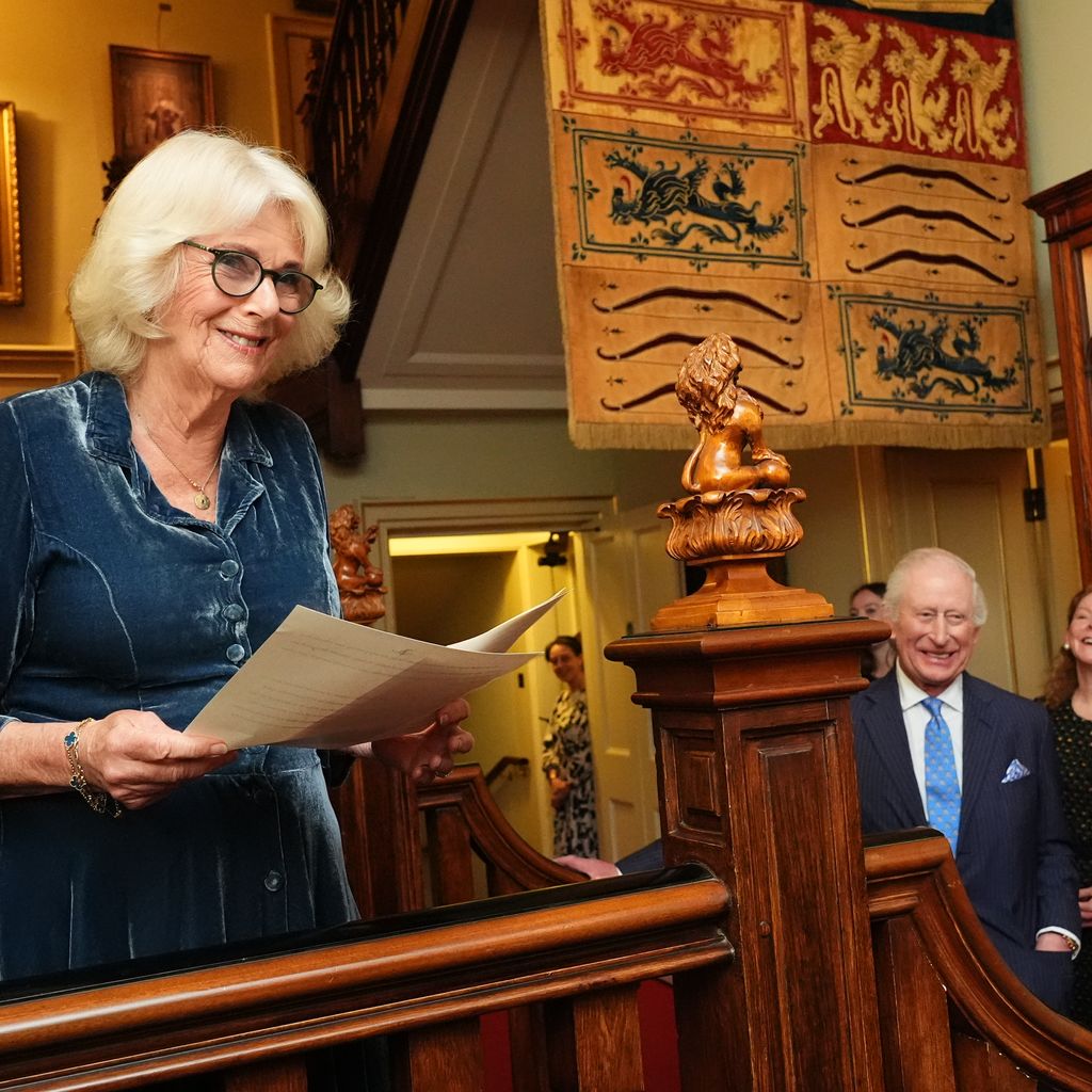 Königin Camilla und König Charles in Clarence House, März 2025