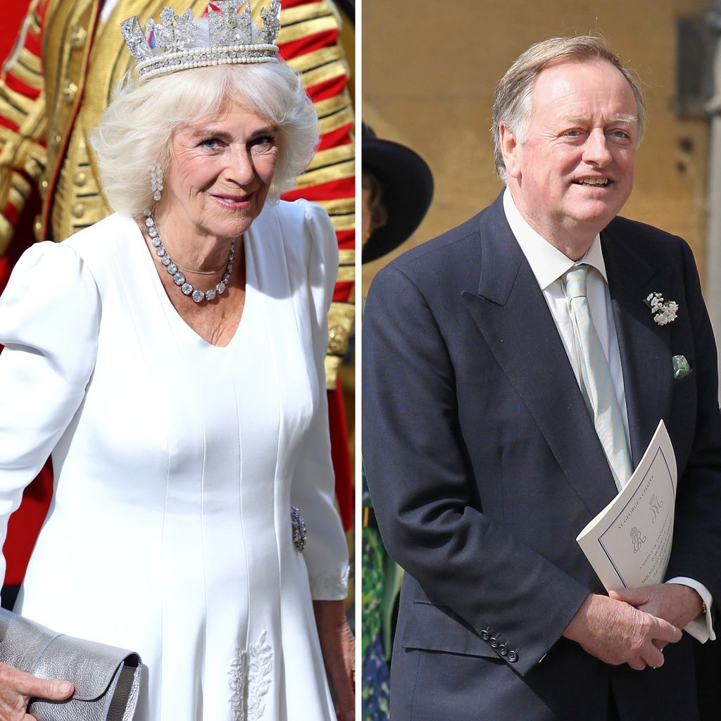 Königin Camilla und Andrew Parker Bowles