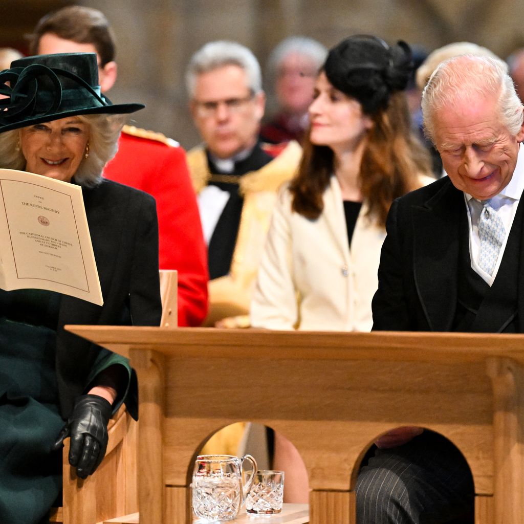 Königin Camilla und König Charles III., April 2025