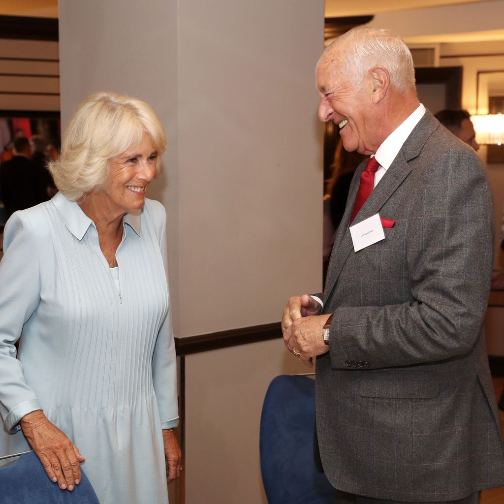 Königin Camilla und Len Goodman im September 2019