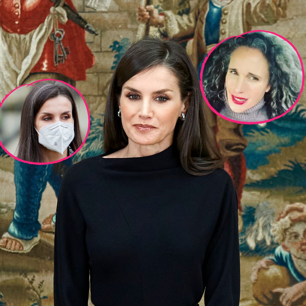 Königin Letizia und Andie MacDowell