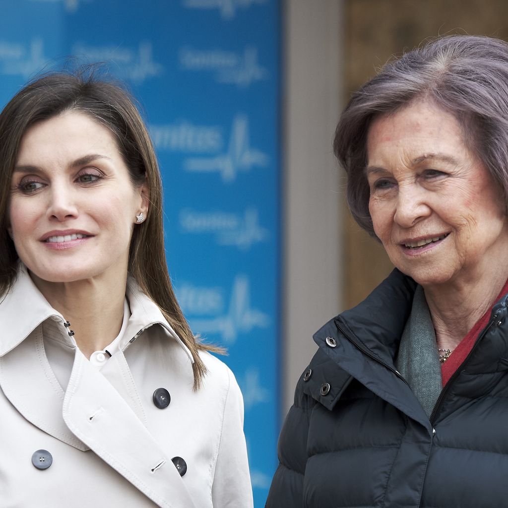 Königin Letizia und Königin Sofia