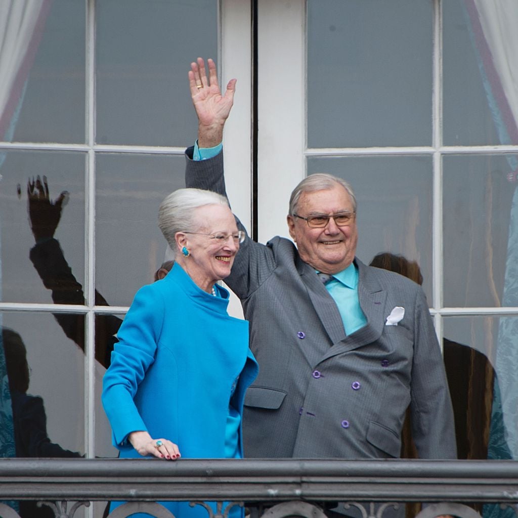 Königin Margrethe und Prinz Henrik im Amalienborg Palast in Kopenhagen
