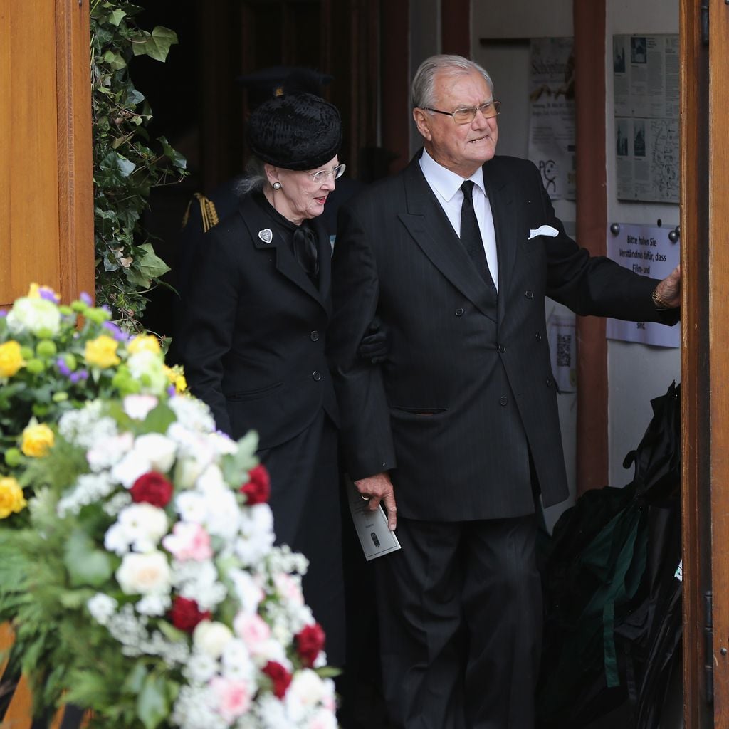 Königin Margrethe und Prinz Henrik von Dänemark im März 2017 in Bad Berleburg