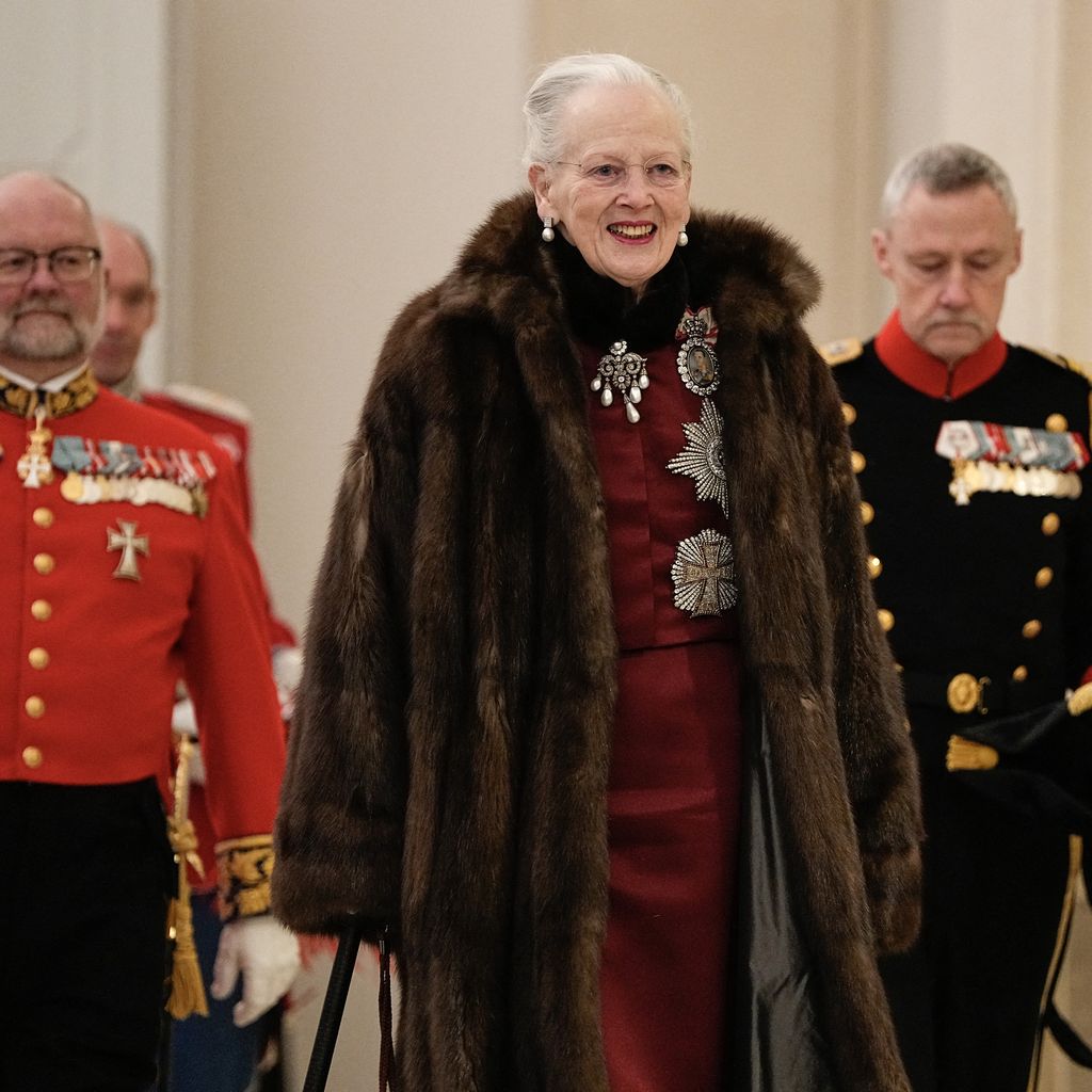 Königin Margrethe von Dänemark im Januar 2024