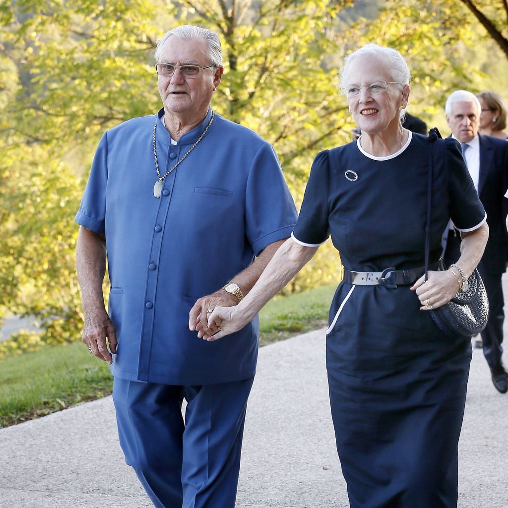 Königin Margrethe und Prinz Henrik beim Besuch ihres Château de Cayx zur Eröffnung der Weinlese in Cahors, Oktober 2014
