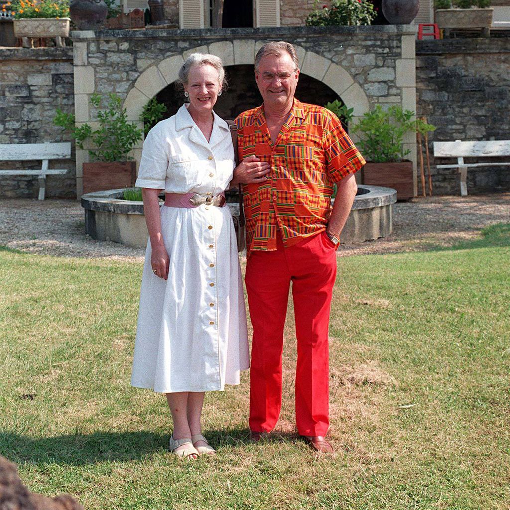 Königin Margrethe und Prinz Henrik genießen ihren Urlaub am Château de Cayx
